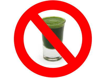 Wheatgrass juice can be a REAL RISK!